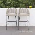 Balcony Outdoor Furniture Garden Rattan Bar Chair